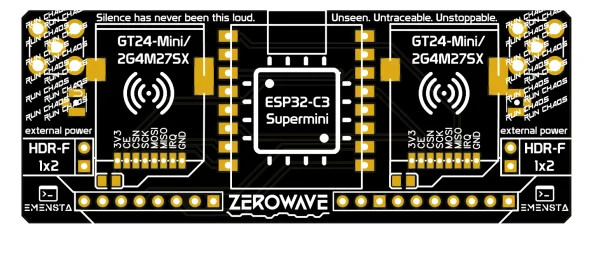 Flipper Zero ZeroWave extension board